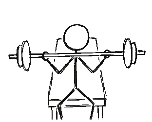 bench press animation